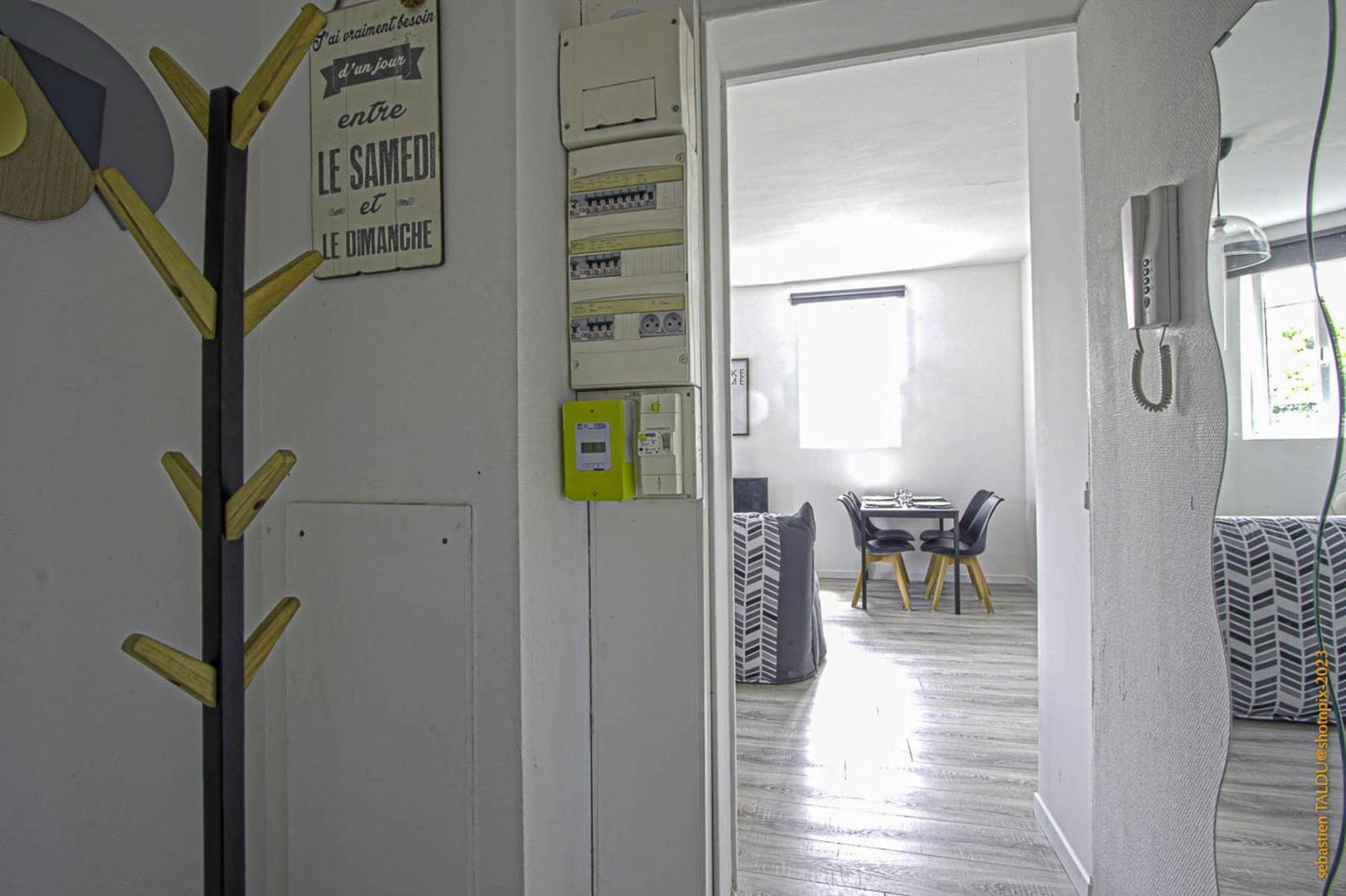 Cosyrouen Gare Apartment Ngoại thất bức ảnh