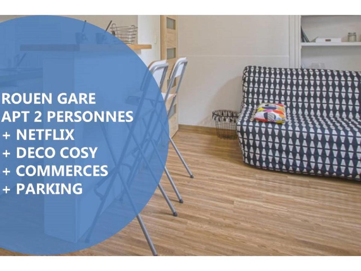 Cosyrouen Gare Apartment Ngoại thất bức ảnh